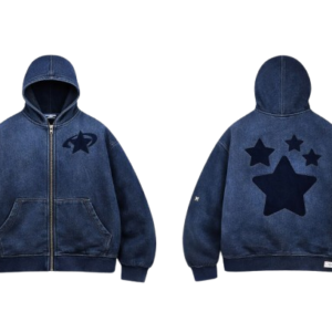 Midnight Orbit Denim Zip